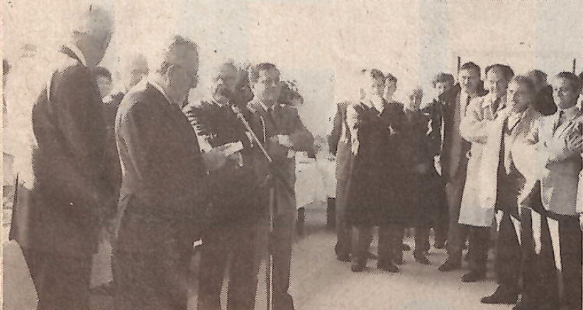 Discours d'un ingénieur sur un chantier de construction
