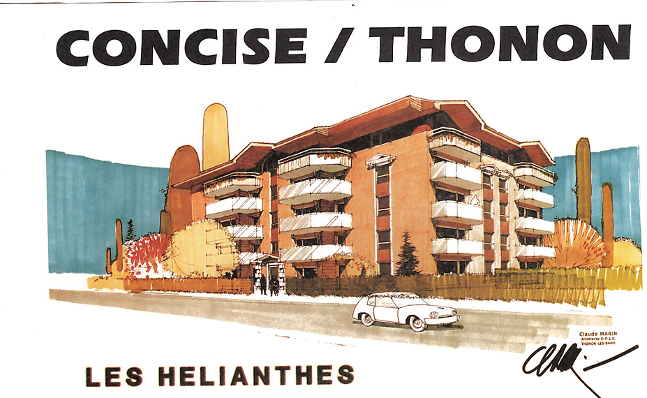Projet de construction de résidence Les Hélianthes à Thonon-les-Bains
