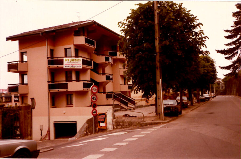 Immeuble en construction dans le Chablais
